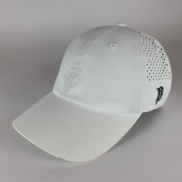 Branded Bills Performance 525 White Relaxed Fit Strapback Adjustable Hat - Picture 1 of 6